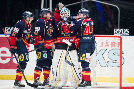 Djurgårdens Markus Ljungh, Patrick Thoresen och Alexander