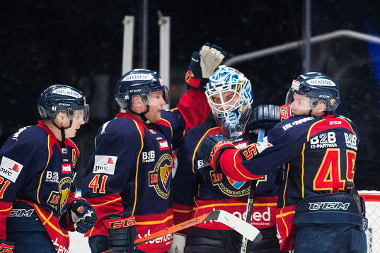 Djurgårdens Markus Ljungh, Patrick Thoresen och Alexander