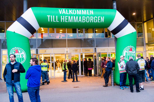 Entrén till Lindab Arena