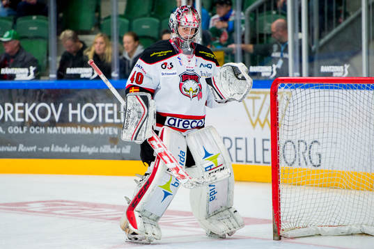 Malmö Redhawks målvakt Tim Hultstrand
