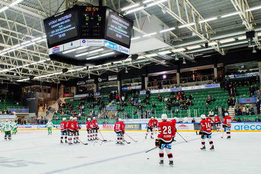 Översiktsbild över Lindab Arena