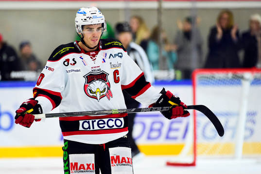 Malmö Redhawks Henrik Hetta deppar