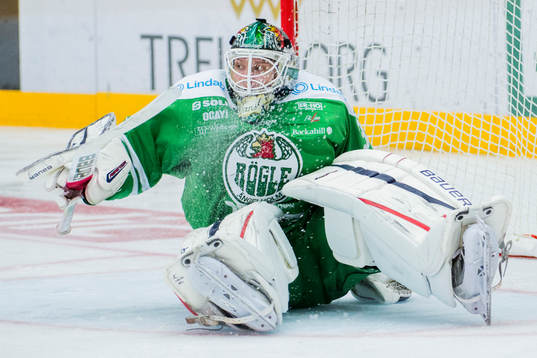 Rögles målvakt Oscar Dansk