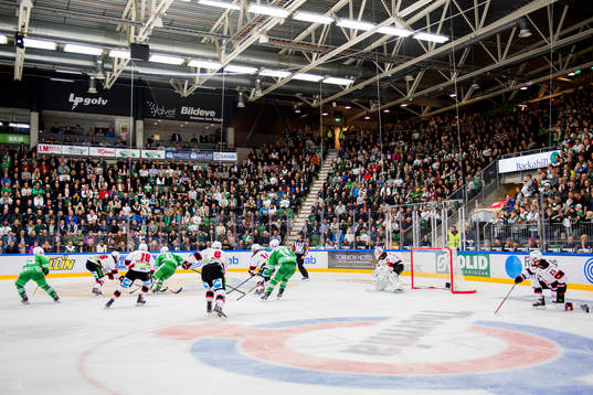 Översiktsbild över Lindab Arena