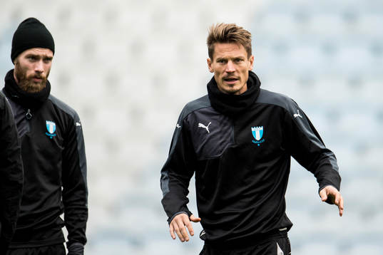 Malmös Jo Inge Berget och Markus Rosenberg