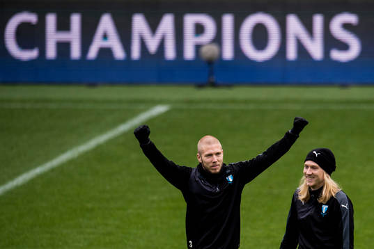 Malmös Anton Tinnerholm och Simon Kroon