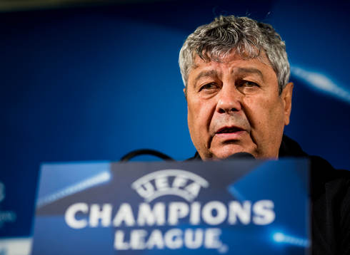 Shakhtar Donetsks tränare Mircea Lucescu