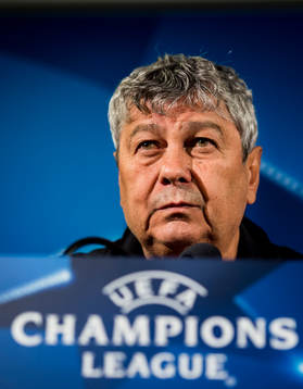 Shakhtar Donetsks tränare Mircea Lucescu