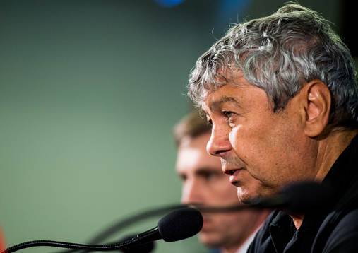 Shakhtar Donetsks tränare Mircea Lucescu