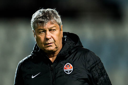 Shakhtar Donetsks tränare Mircea Lucescu