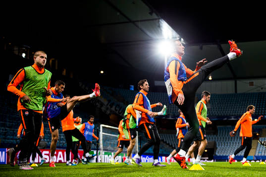 Shakhtar Donetsks Yaroslav Rakitskiy och Olexandr Kucher