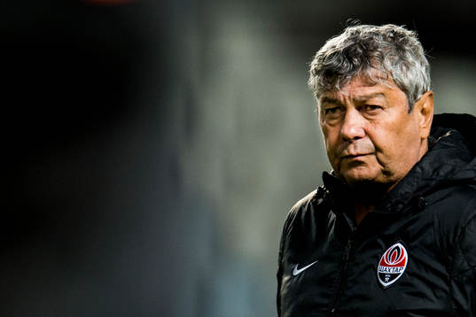 Shakhtar Donetsks tränare Mircea Lucescu