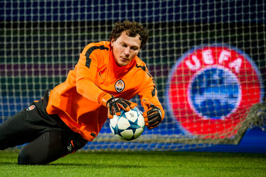 Shakhtar Donetsks målvakt Andriy Pyatov