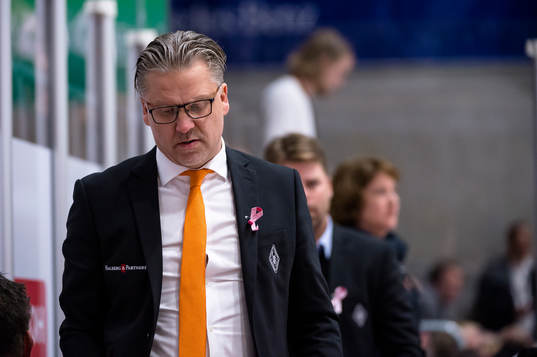 Karlskronas tränare Per Hånberg deppar