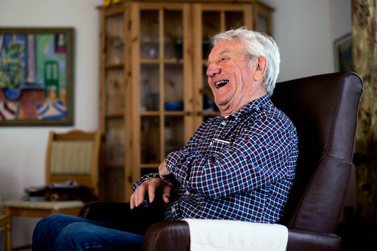 IFK Göteborgs legendar Bertil "Bebben" Johansson