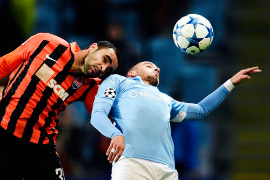 Shakhtar Donetsks Ismaily och Malmö FFs  Vladimir Rodic