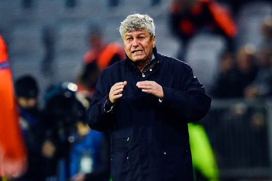 Shakhtar Donetsks tränare Mircea Lucescu