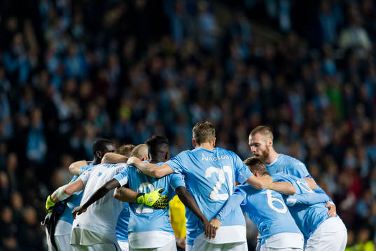 Malmö FFs spelare taggar upp