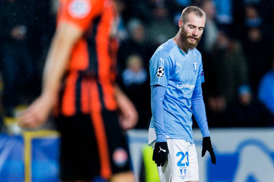 Malmö FFs Jo Inge Berget deppar