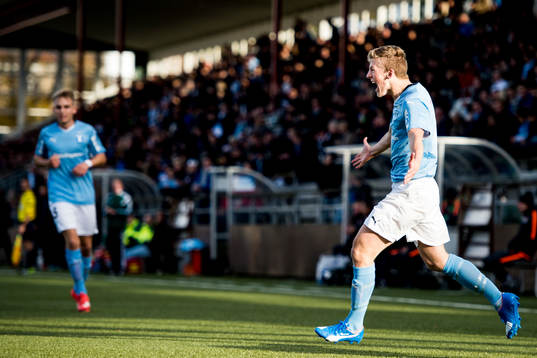 Malmö FFs Teddy Bergqvist jublar