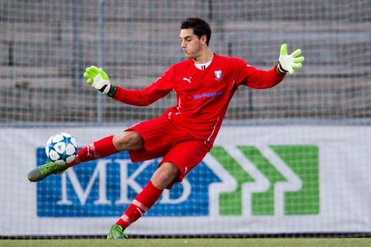 Malmö FFs målvakt Marko Johansson