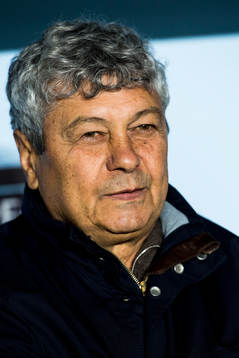 Shakhtar Donetsks tränare Mircea Lucescu