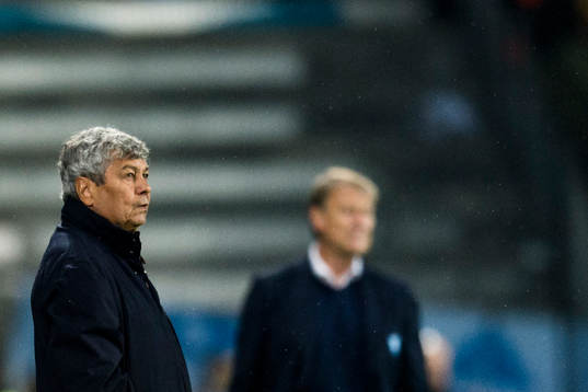 Shakhtar Donetsks tränare Mircea Lucescu
