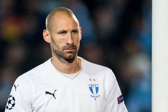 Malmö FFs målvakt Johan Wiland