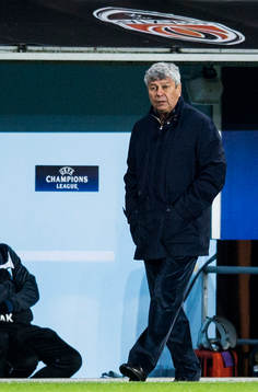 Shakhtar Donetsks tränare Mircea Lucescu