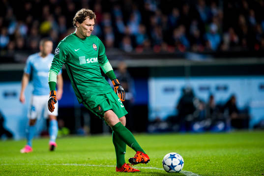 Shakhtar Donetsks målvakt Andriy Pyatov
