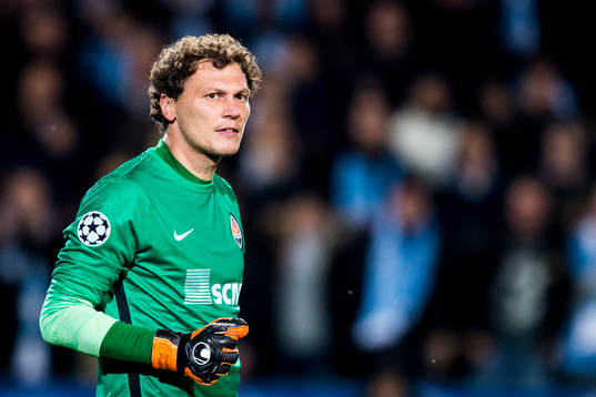 Shakhtar Donetsks målvakt Andriy Pyatov