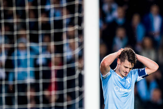 Malmö FFs Markus Rosenberg deppar