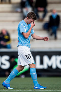 Malmö FFs Teddy Bergqvist deppar
