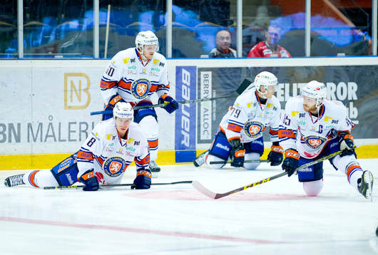 Växjös Ville Varakas, Erik Josefsson, Patrik Lundh och
