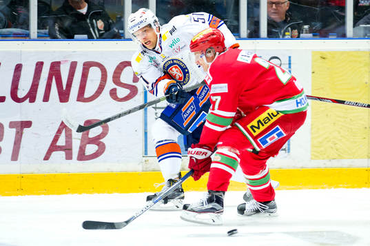 Växjös Joey Crabb och Modos Peter Öberg