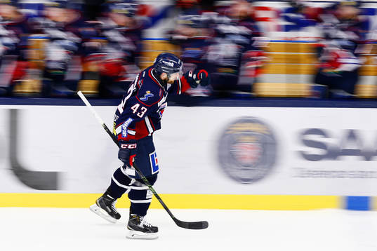 Linköpings Nichlas Hardt jublar
