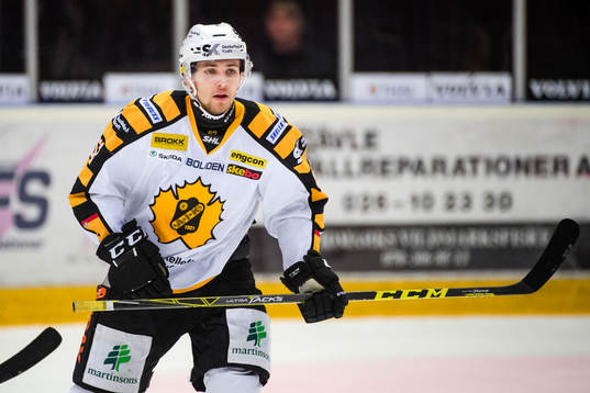 Skellefteås Arvid Lundberg jublar