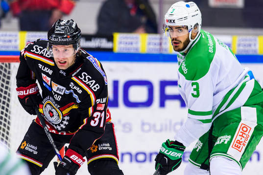 Luleås Jonathan Granström och Rögles Almen Bibic