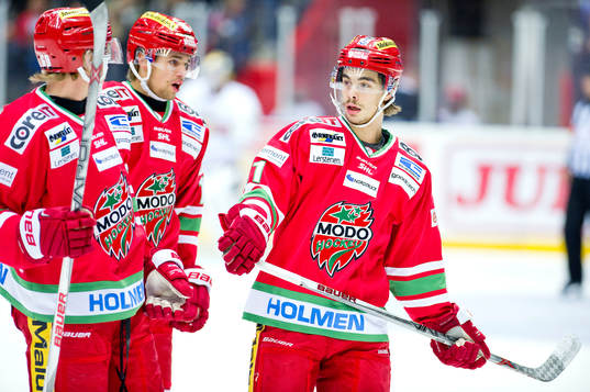 Modos Ludvig Nilsson, Emil Pettersson och Gustav Possler