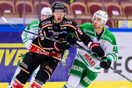 Luleås Johan Forsberg och Rögles Jesper Jensen