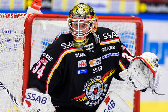 Luleås målvakt Joel Lassinantti
