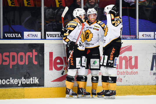 Skellefteås Niclas Burström, Sebastian Olsson och Adam