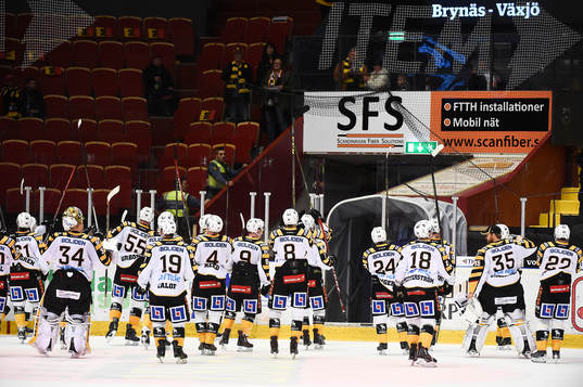 Skellefteås spelare jublar