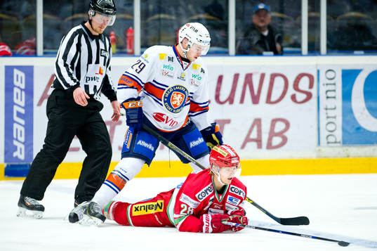 Växjös Robin Söderqvist och Modos Axel Ottosson
