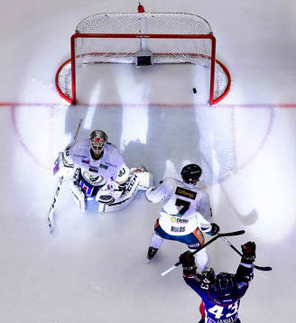 Mål 2-0 av Linköpings Nichlas Hardt