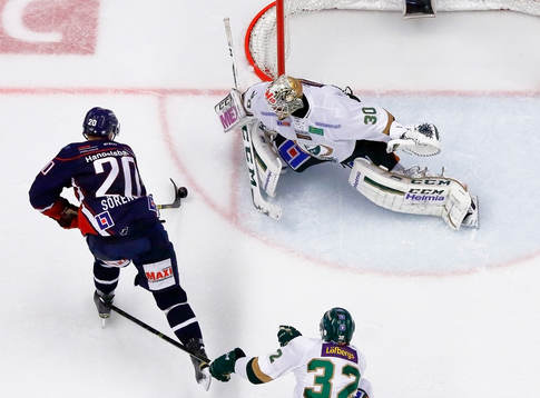 Avgörande mål 4-3 av Linköpings Nick Sörensen