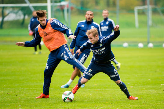 IFK Göteborgs Victor Sköld  och Gustav Engvall