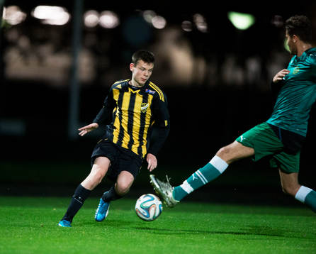 i kvalmatchen till juniorallsvenskan division 1 mellan IFK