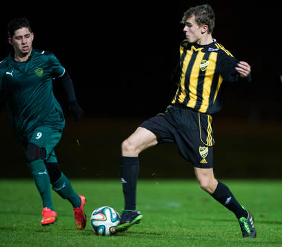 i kvalmatchen till juniorallsvenskan division 1 mellan IFK