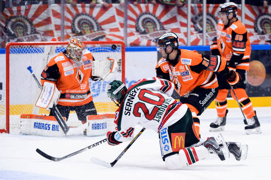 Frölundas Joel Lundqvist kvitterar till 1-1